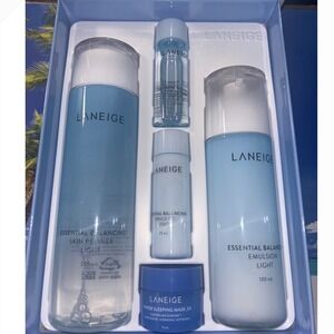 Laneige Essential Balancing Skin Refiner Emulsion Light Basic Set + Bonus